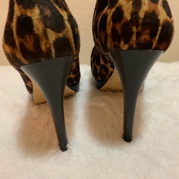 INC Calf Hair 5” Heeled Booties - Picture 3 of 8